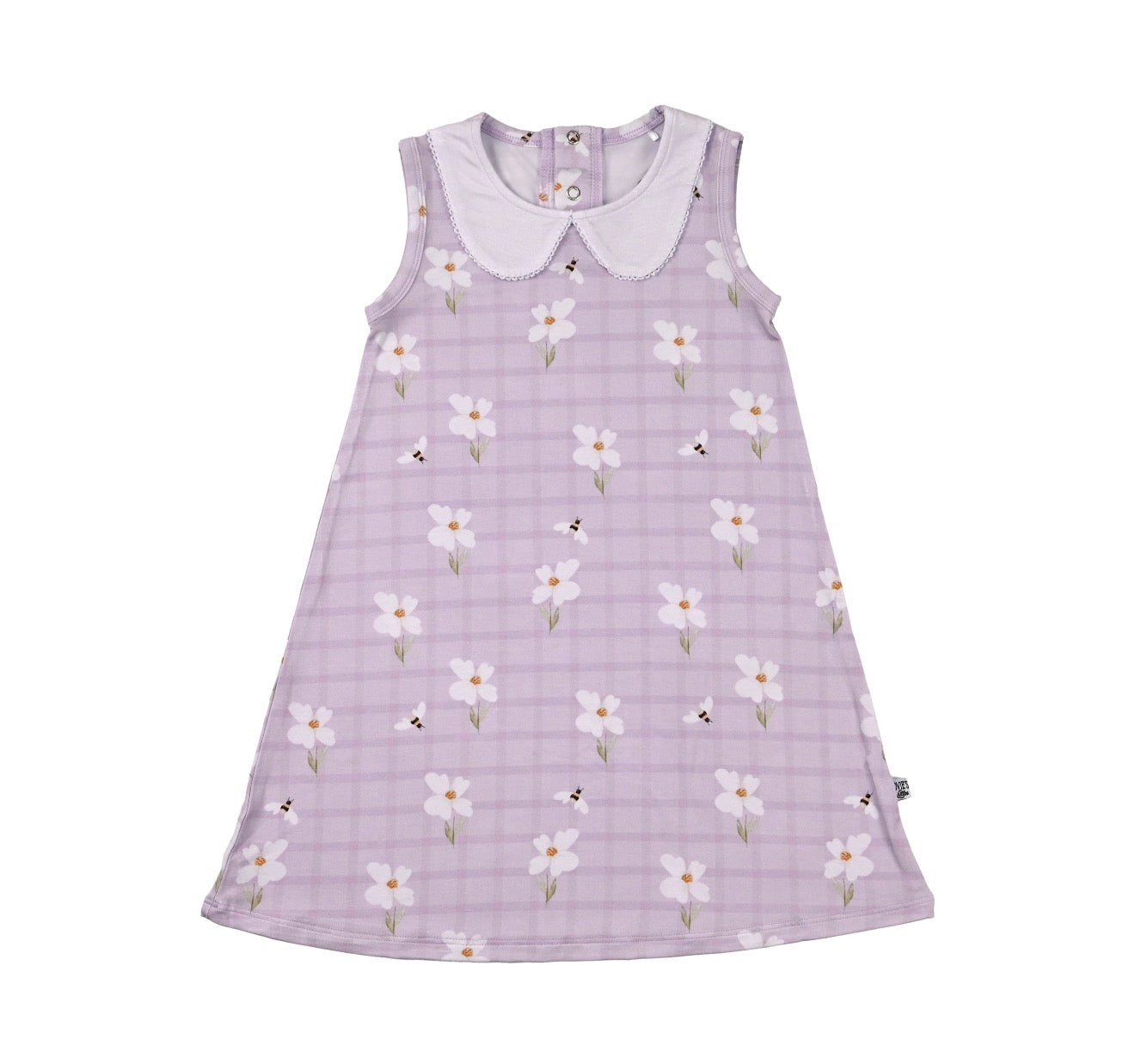 Lavender Fields- Collared Dress