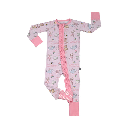 Thank Heaven for Little Girls - Zip Up Footie