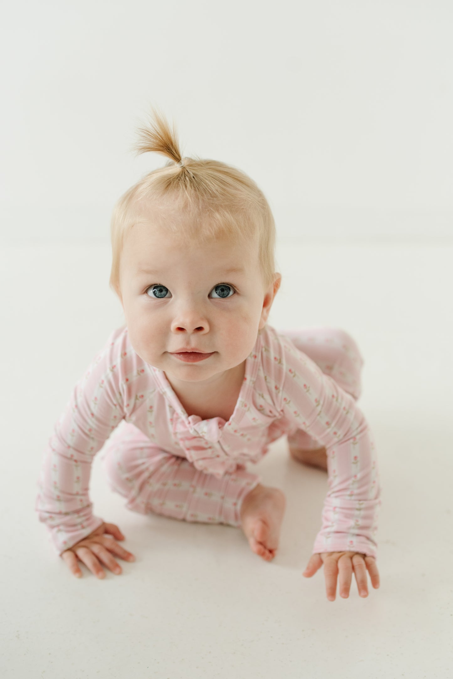 Roses - Zip Up Onesie (w/ Ruffles!)