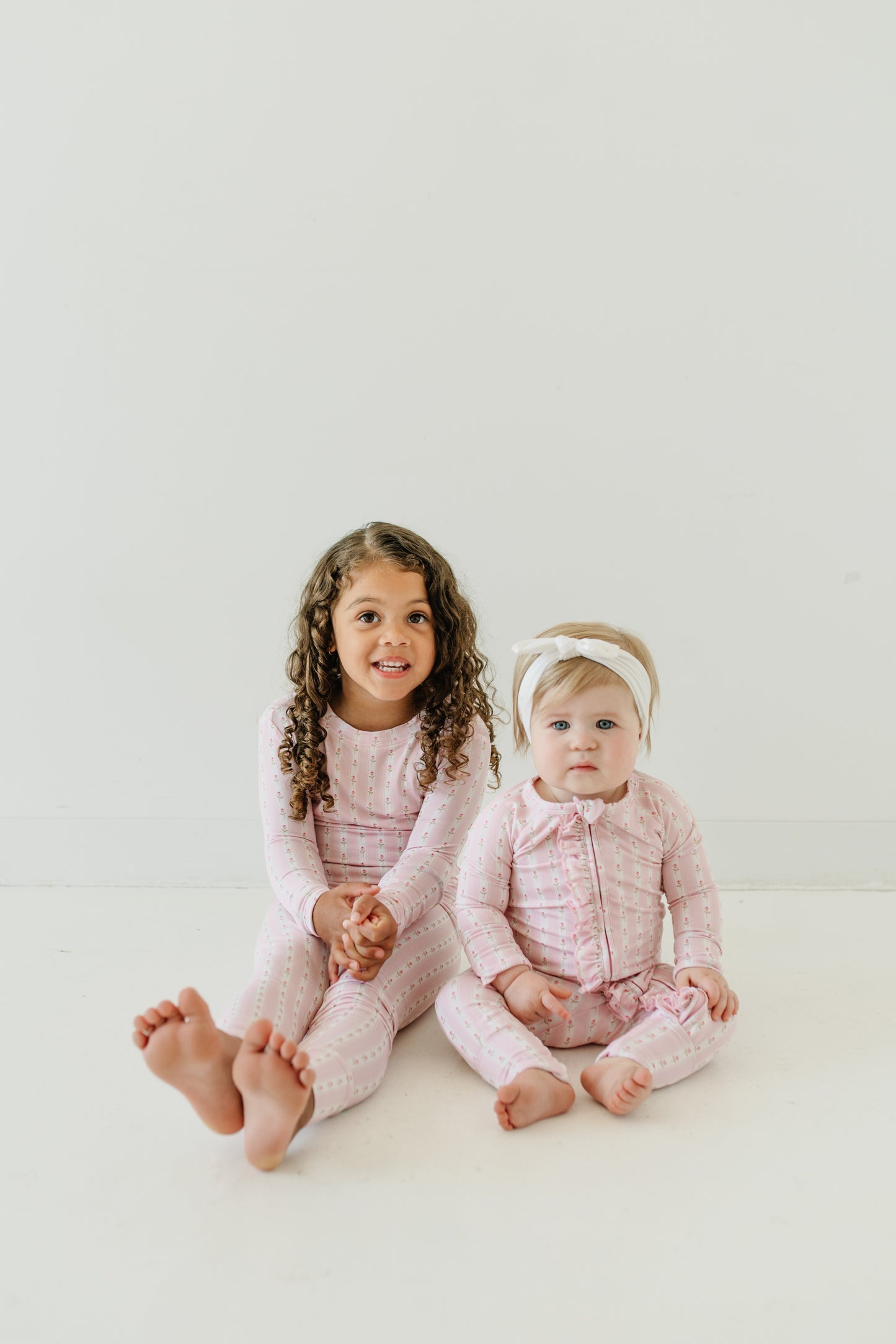 Roses - Zip Up Onesie (w/ Ruffles!)