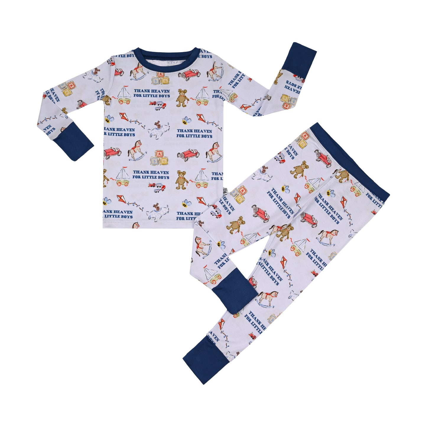 Thank Heaven for Little Boys- 2 piece set