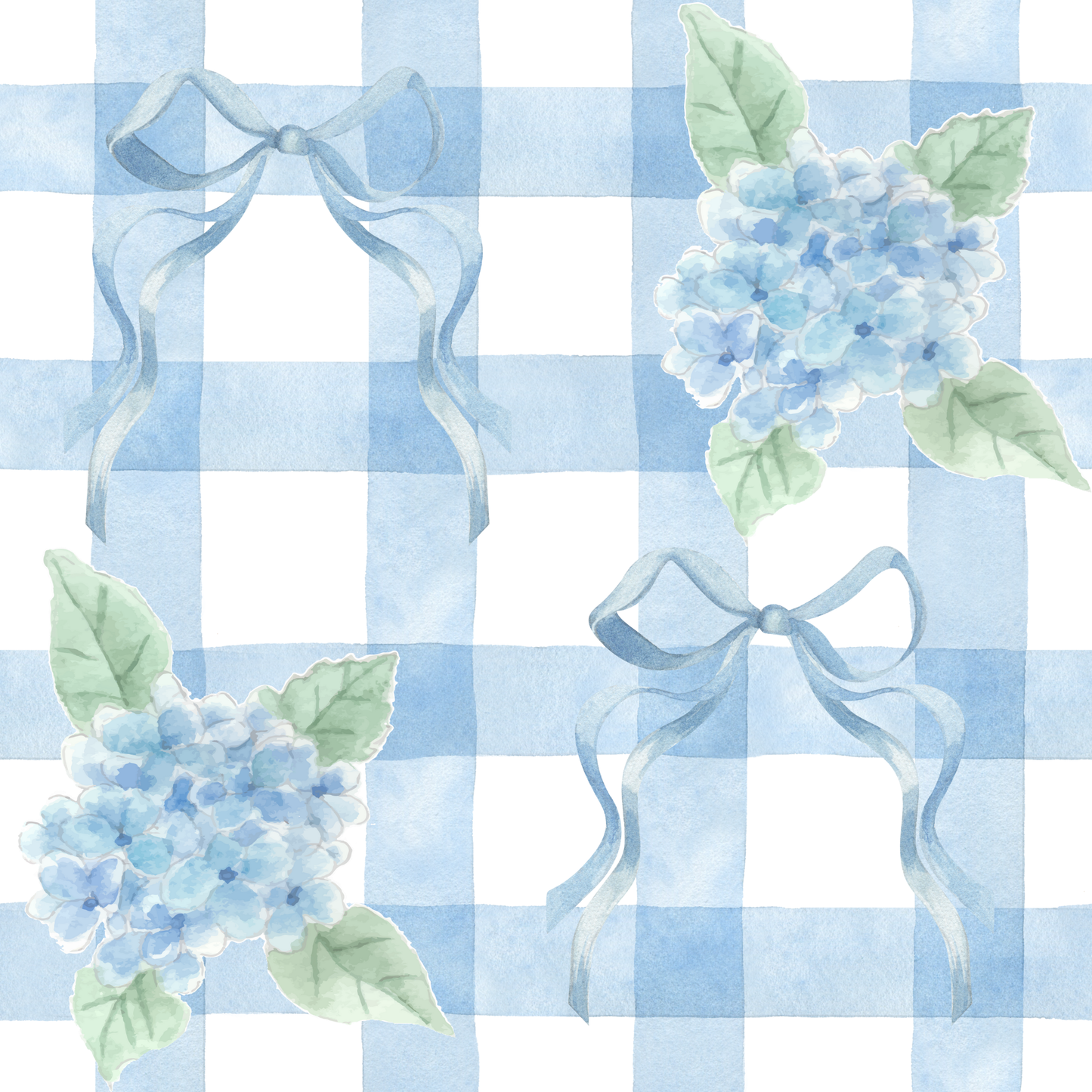 Hydrangeas - Two Piece Set