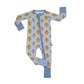 Boy’s Best Friend - Zip Up Footie