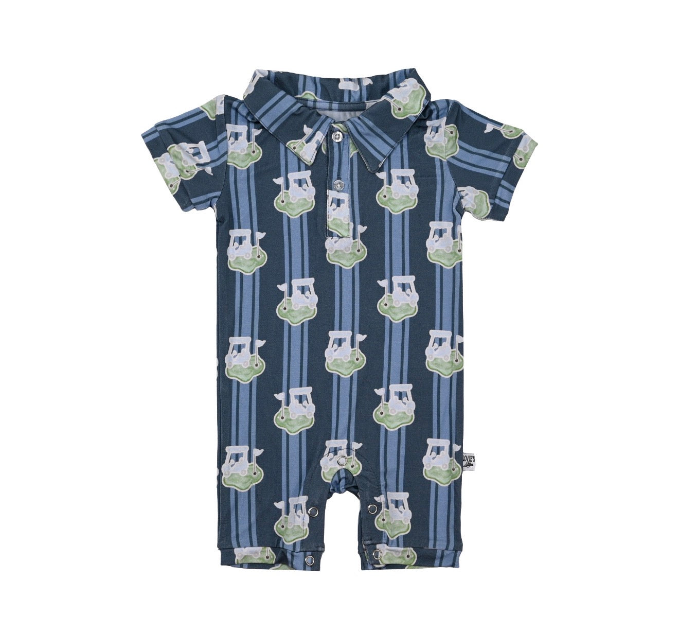Fairway Legend- boys polo romper