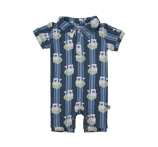 Fairway Legend- boys polo romper