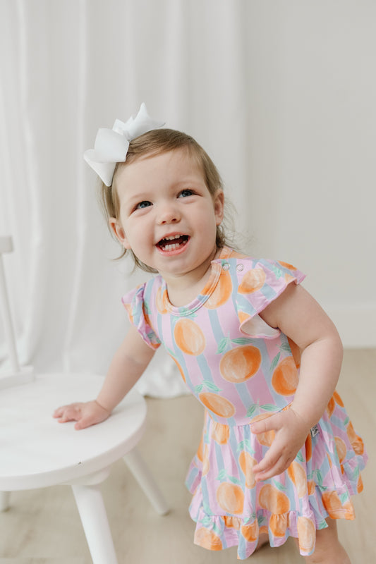 Citrus Summer- Twirl Dress