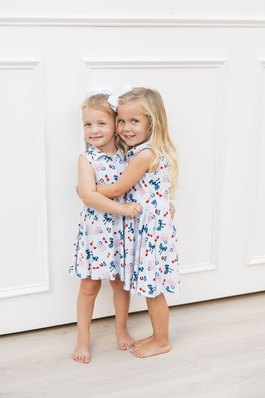 Star-Spangled Sweetheart Tennis Dress