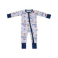 Thank Heaven for Little Boys - Zip Up Footie
