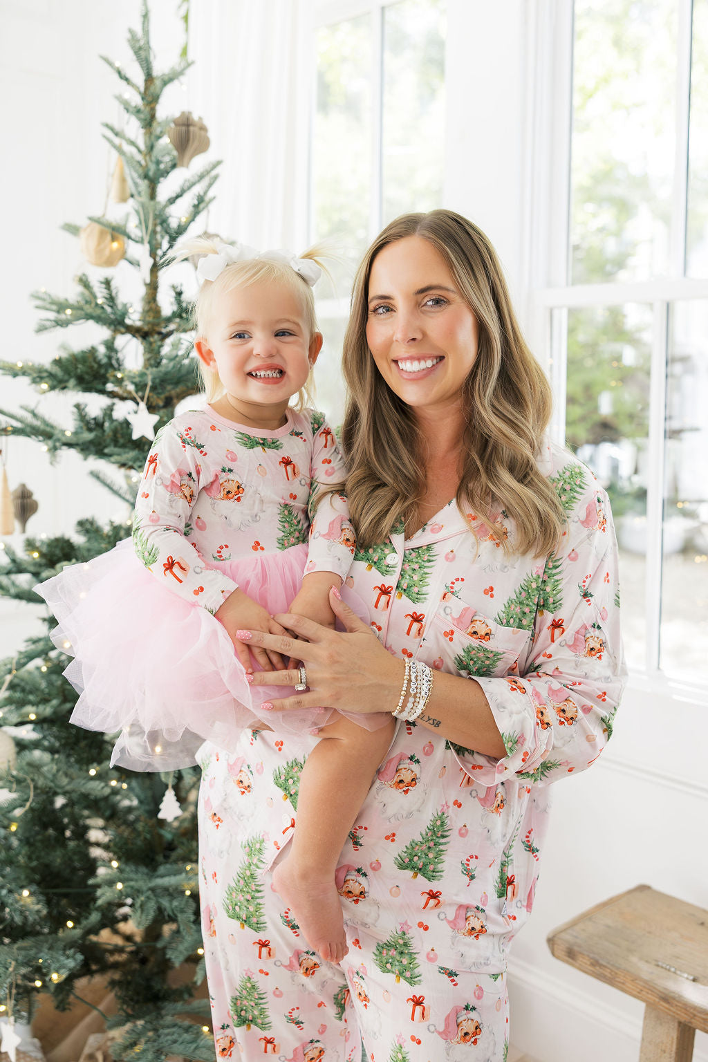 Pink Christmas tutu dress