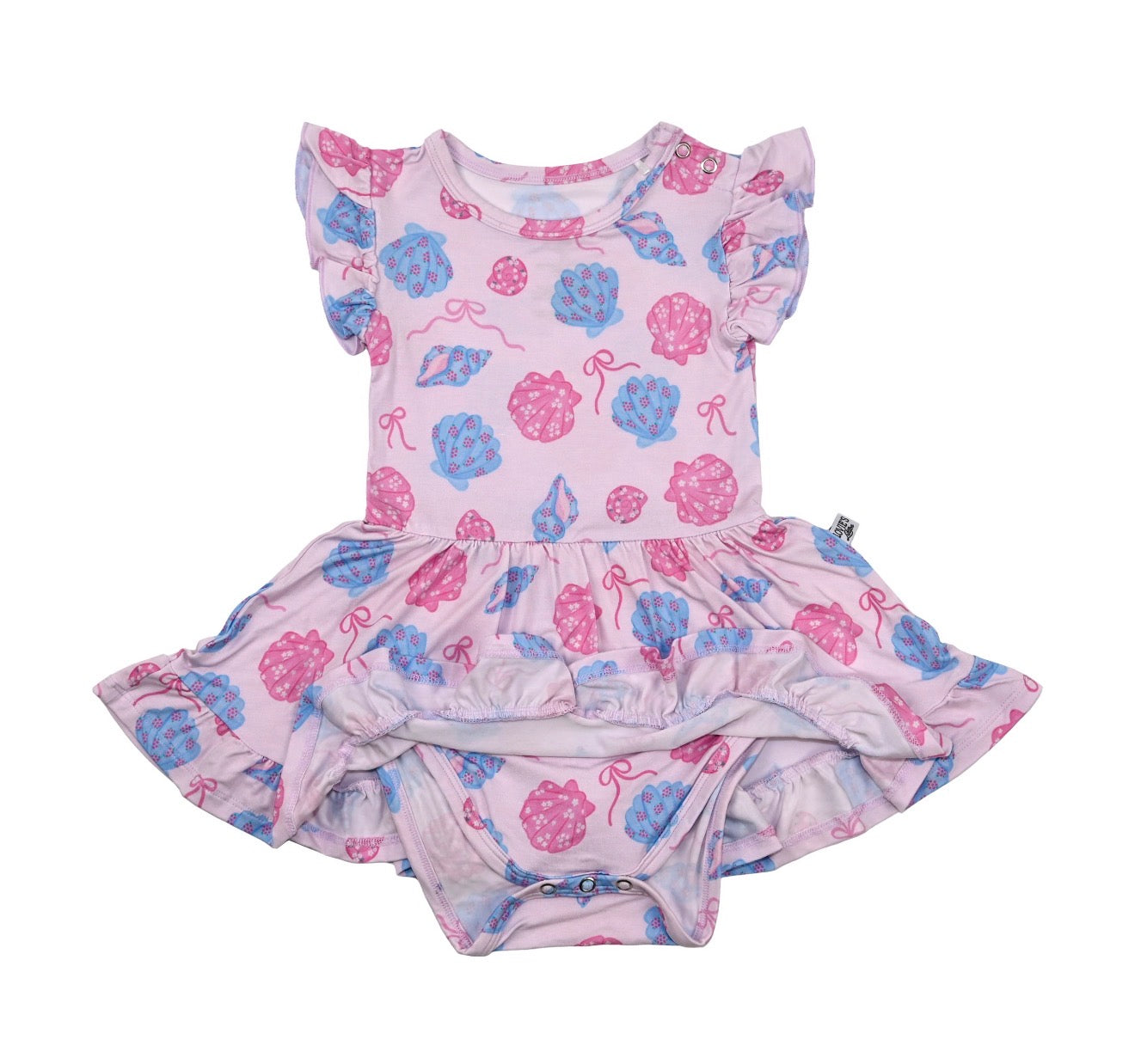 Seaside Shells- Twirl Dress