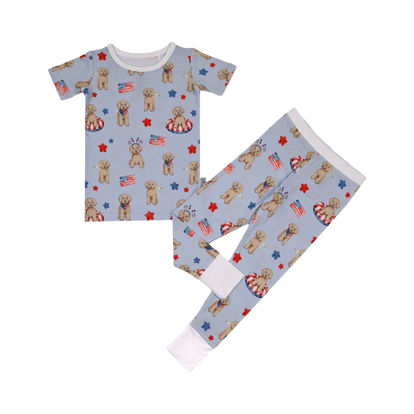 Red, White & Cuddly- Two Piece Set