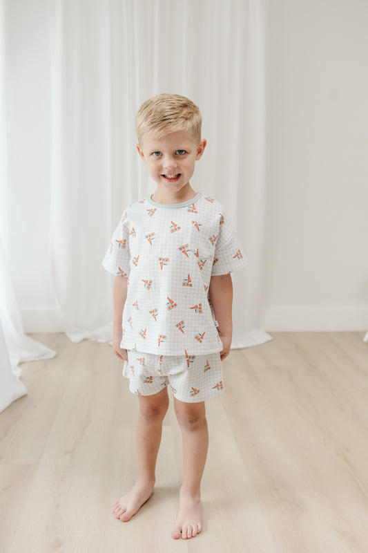 Set Sail- shirt/shorts set