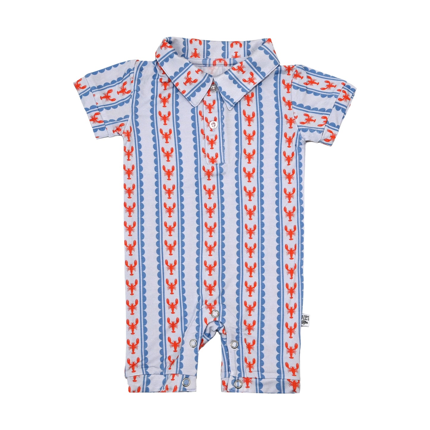 Coastal Catch - Boy's Polo Romper