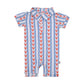 Coastal Catch - Boy's Polo Romper