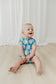 Pool Side Geese- Boy Zip Up Shortie