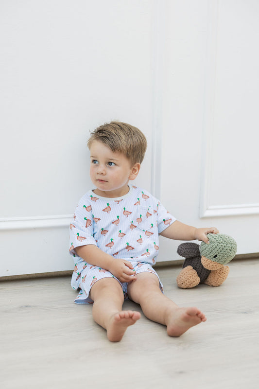 Mallard Meadow- shirt/shorts set