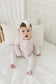 Bunnies & Bows Zip up footie