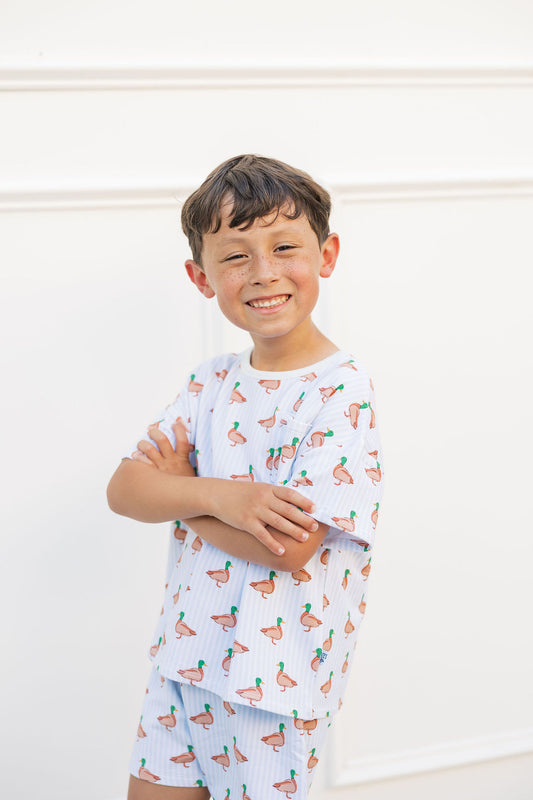 Mallard Meadow- shirt/shorts set