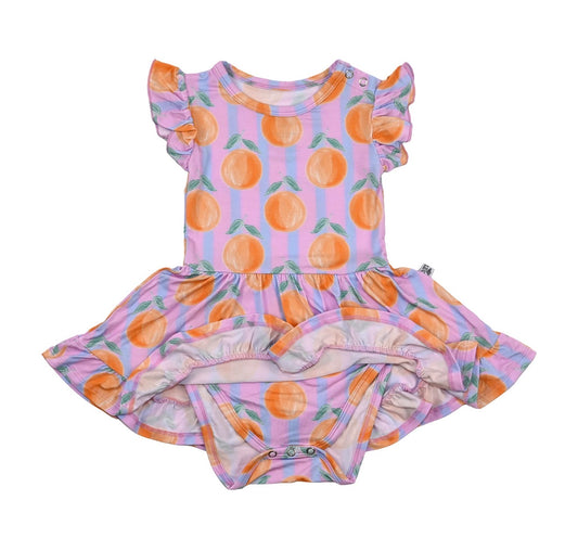 Citrus Summer- Twirl Dress