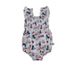 Star-Spangled Sweetheart Smocked Bubble