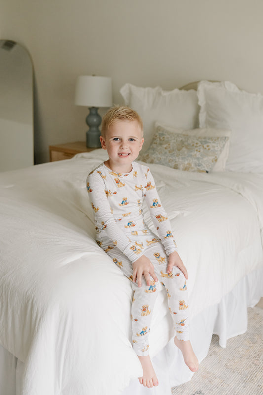Game Day Goldens- Two Piece Set