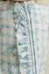 Hydrangeas - Zip Up Footie (w/ Ruffles!)