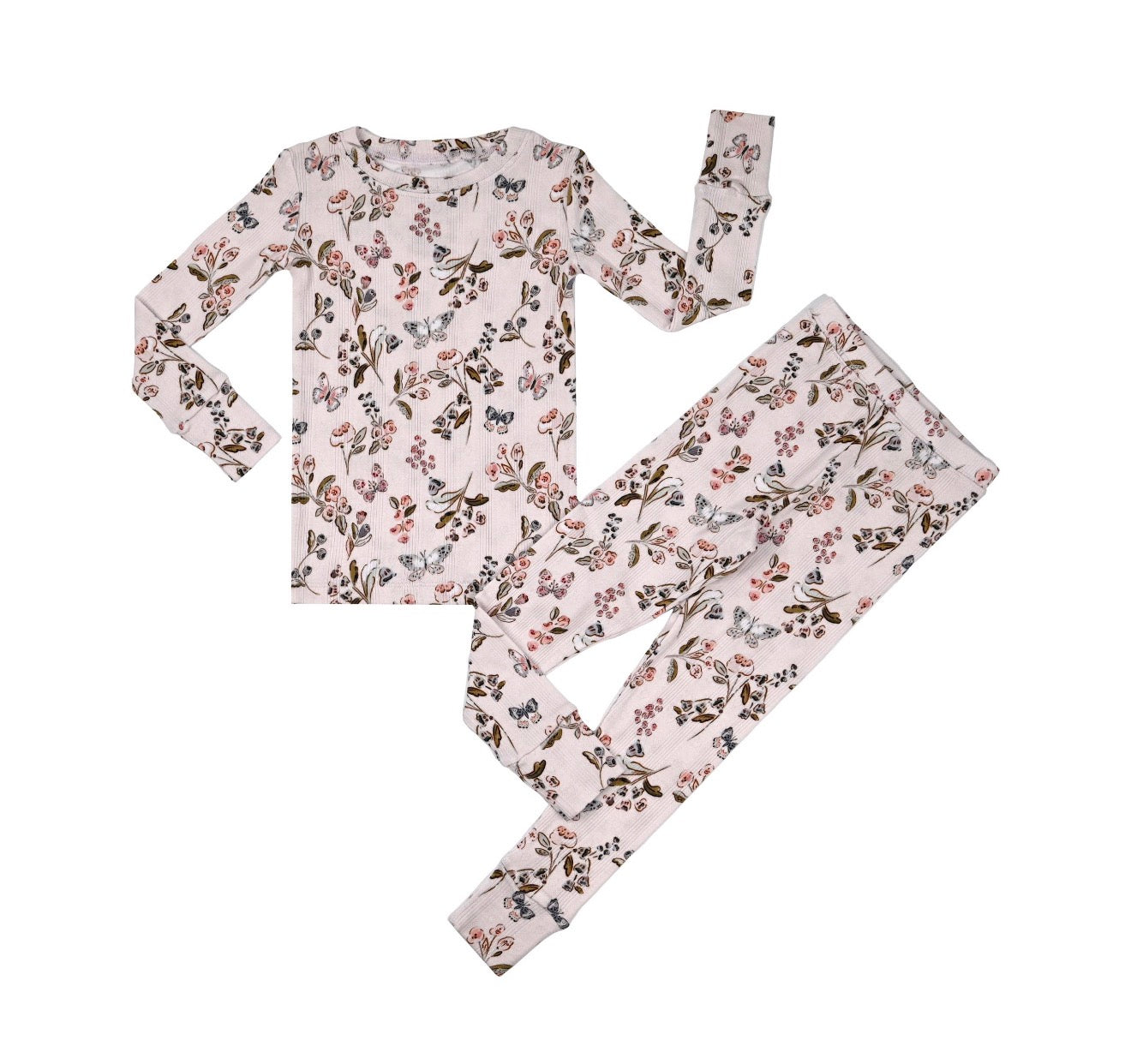 Pointelle Girlie Gardens- 2 piece set