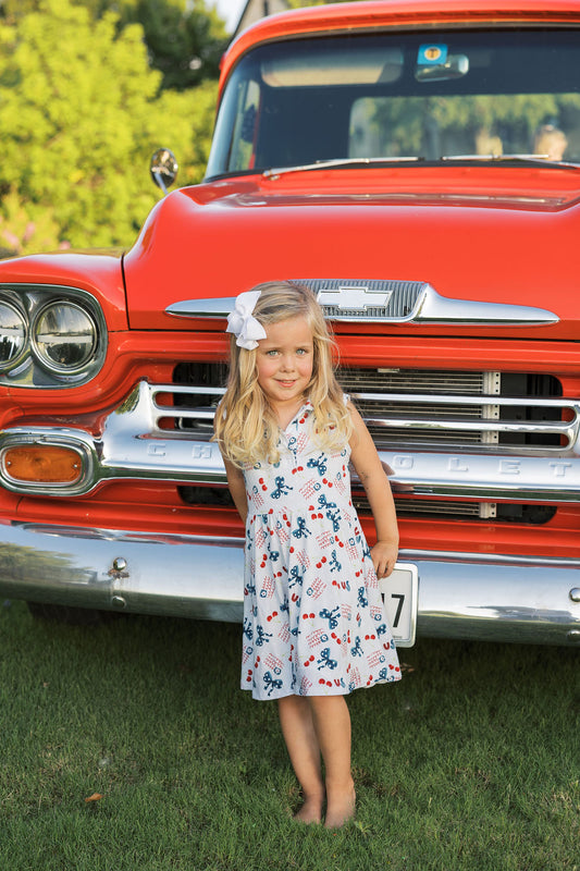 Star-Spangled Sweetheart Tennis Dress