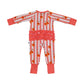 Little Clementine - Zip Up Footie