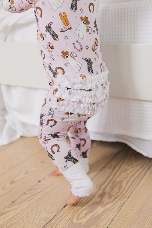 Boots & Boos - Girls Zip Up Footie