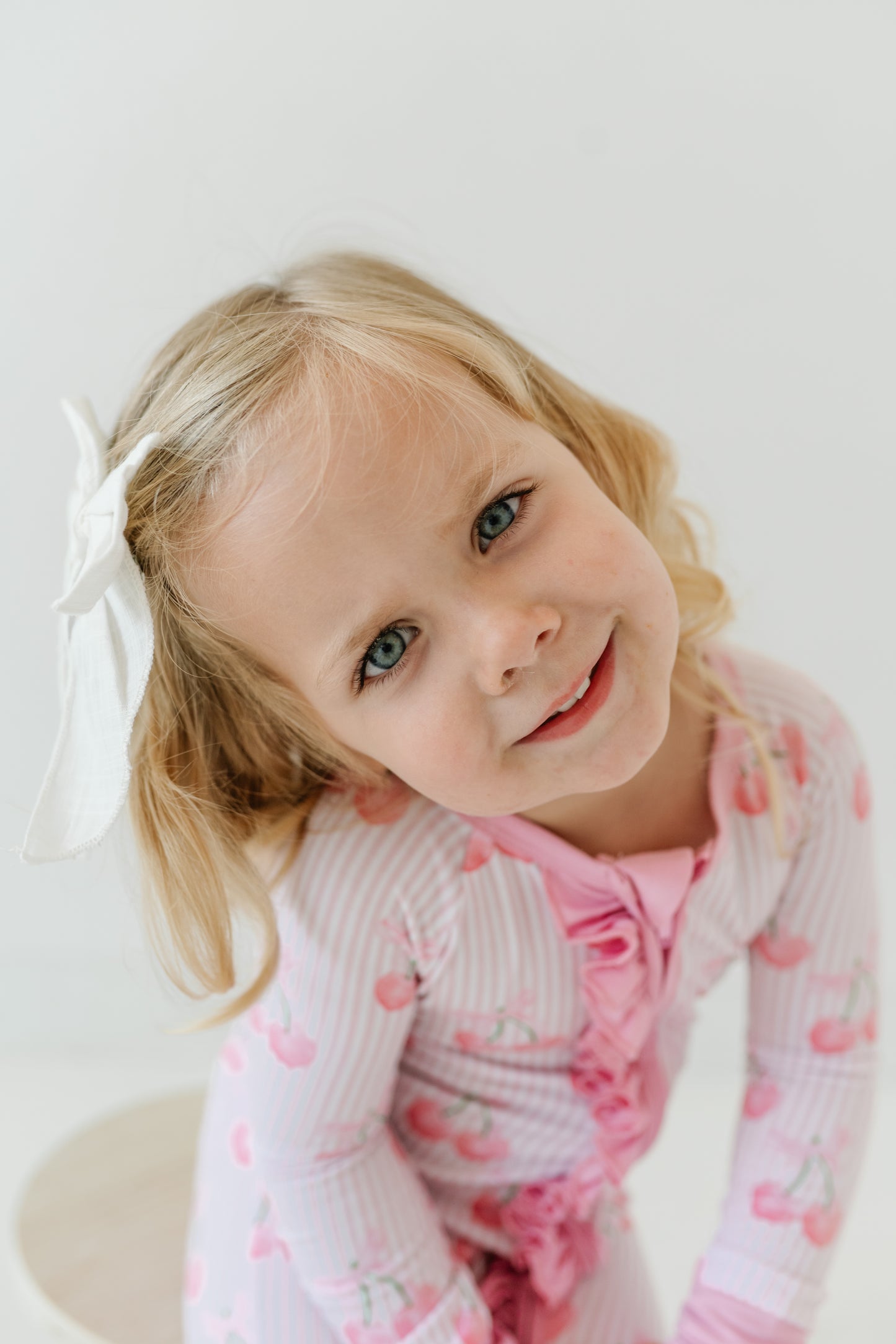 Cherries - Zip Up Onesie (w/ Ruffles!)