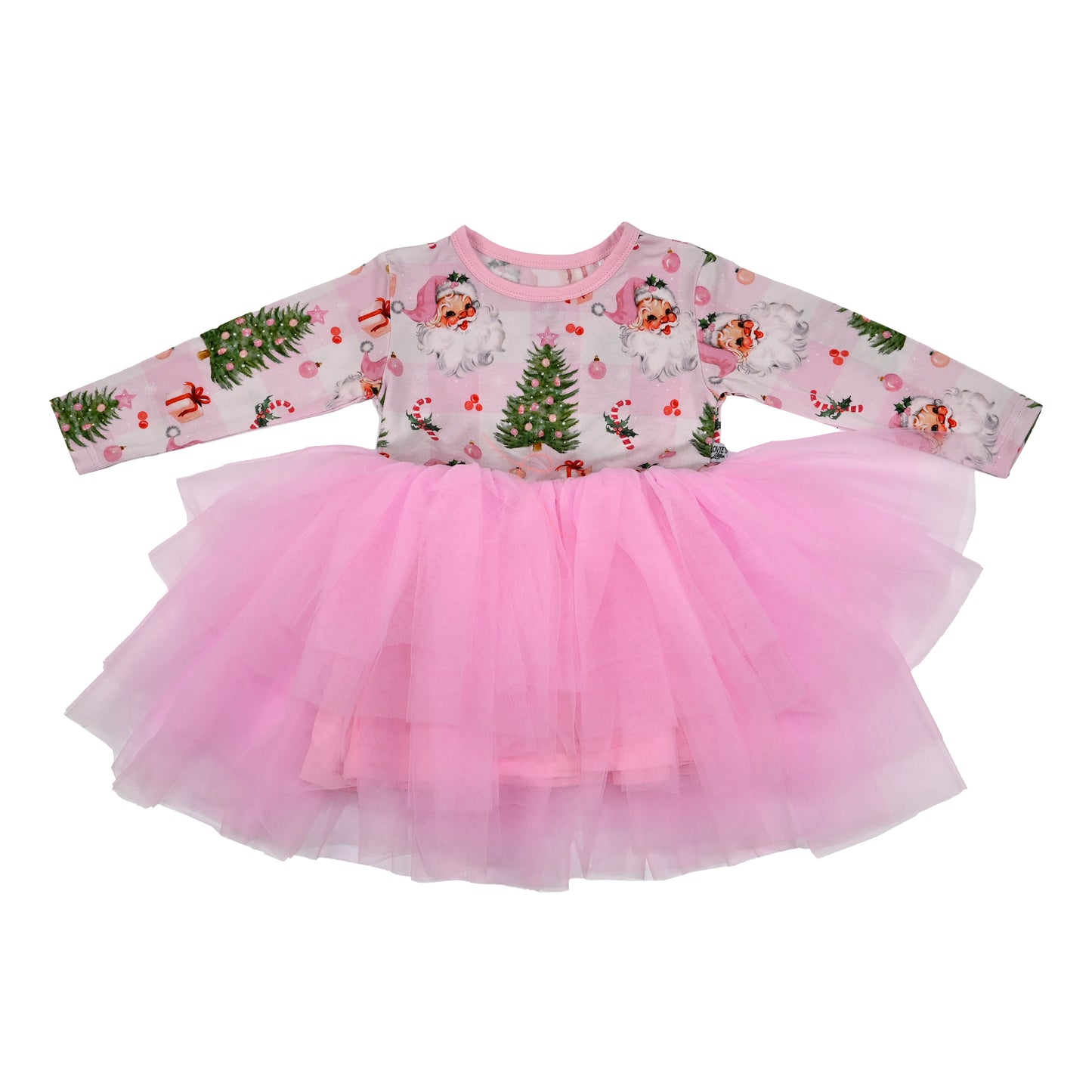 Pink Christmas tutu dress