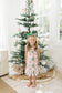 Pink Christmas- girls nightgown