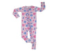 Seaside Shells- Zip Up Footie