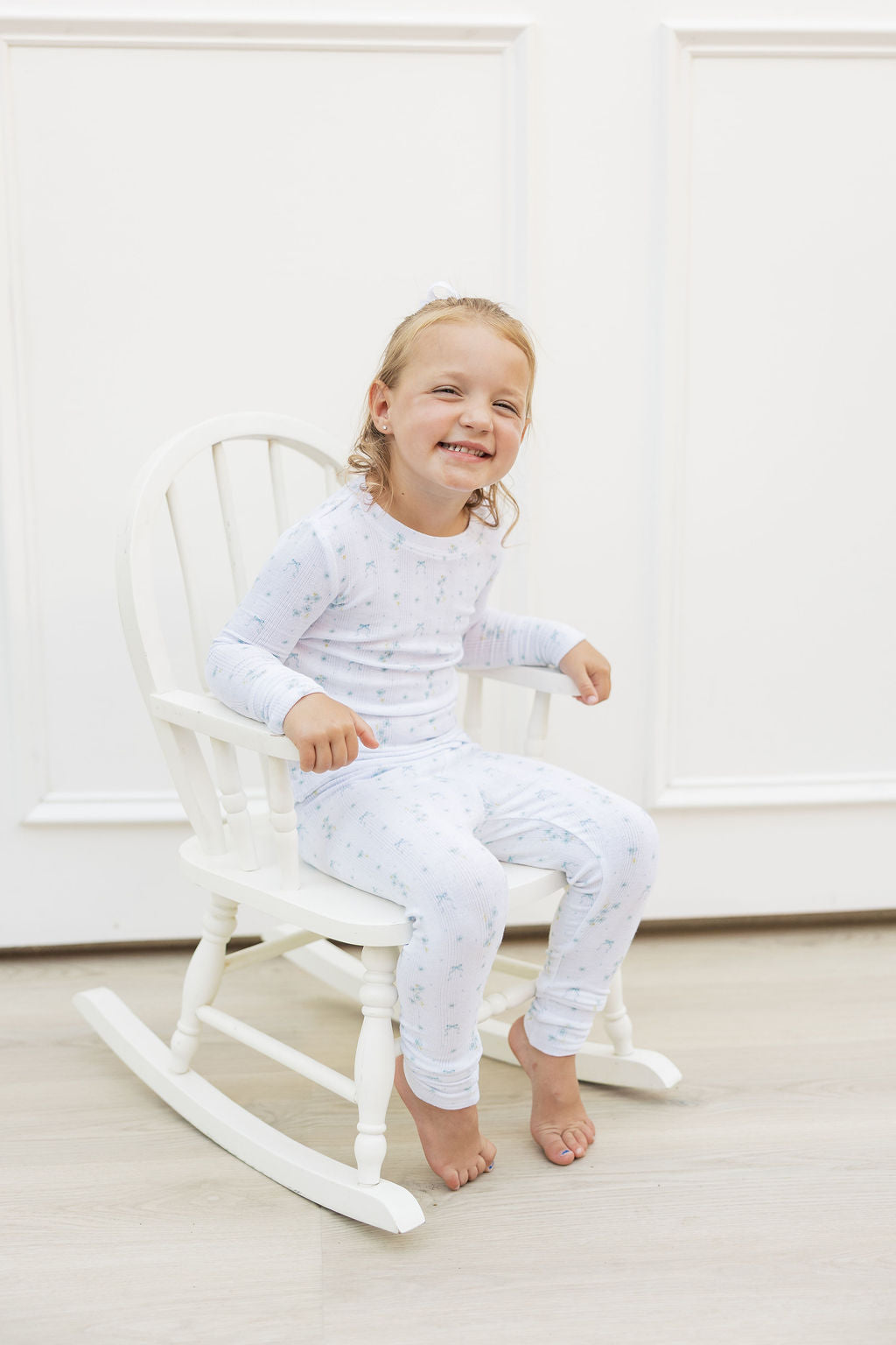 Blue Daisy Blooms- 2 piece set