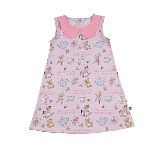 Thank Heaven for Little Girls- Collared Dress