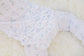 Blue Daisy Blooms- Zip Up Footie