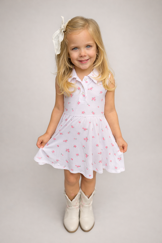 Floral- tennis dress