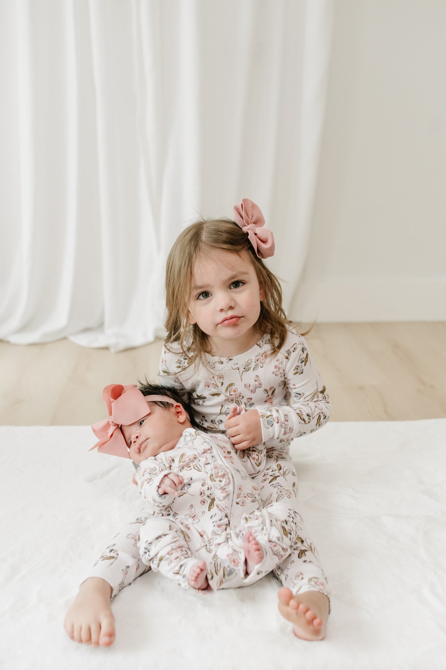 Pointelle Girlie Gardens- 2 piece set