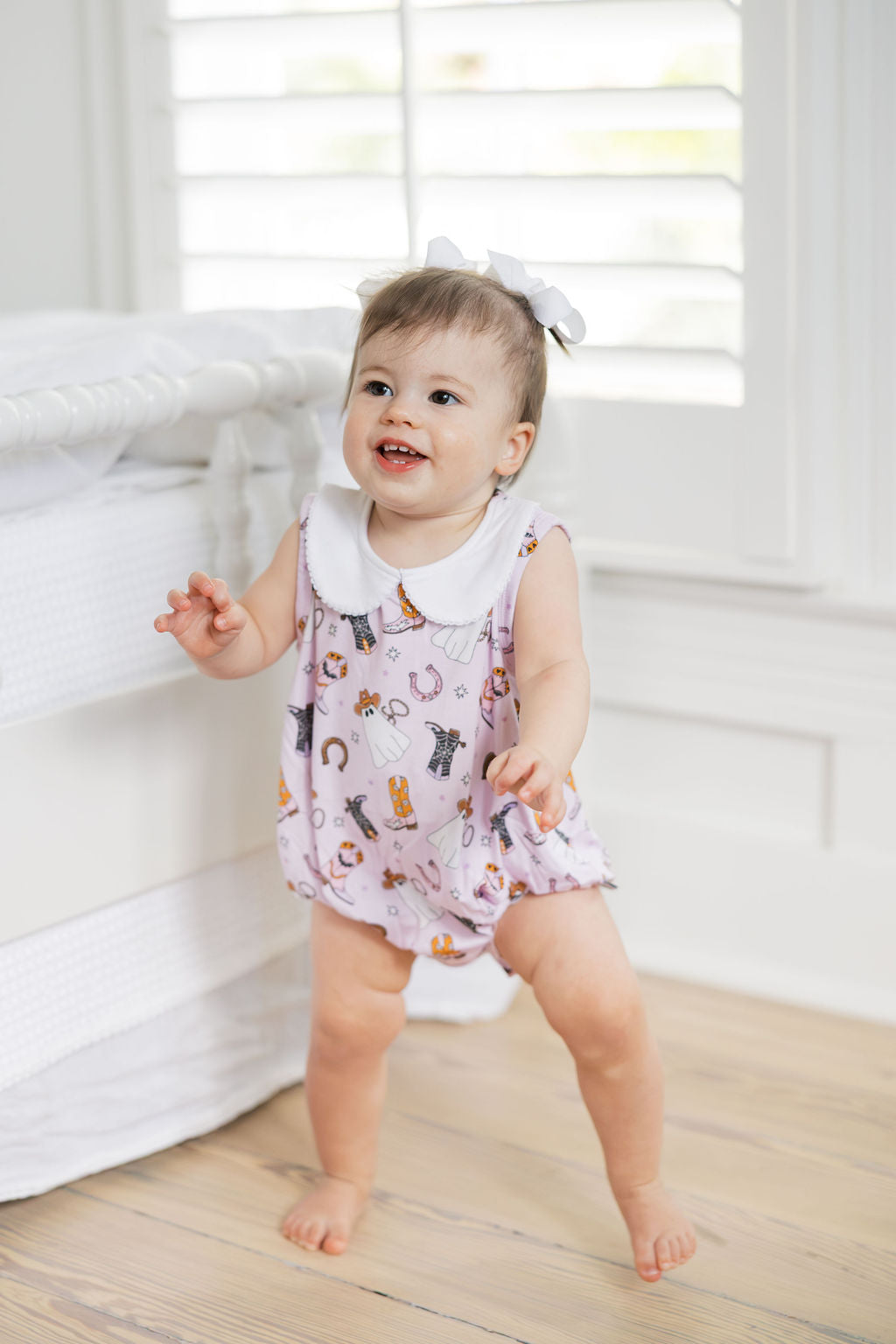 Boots & Bows- Collared Bubble