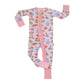 La Dolce Vita- Zip Up Footie