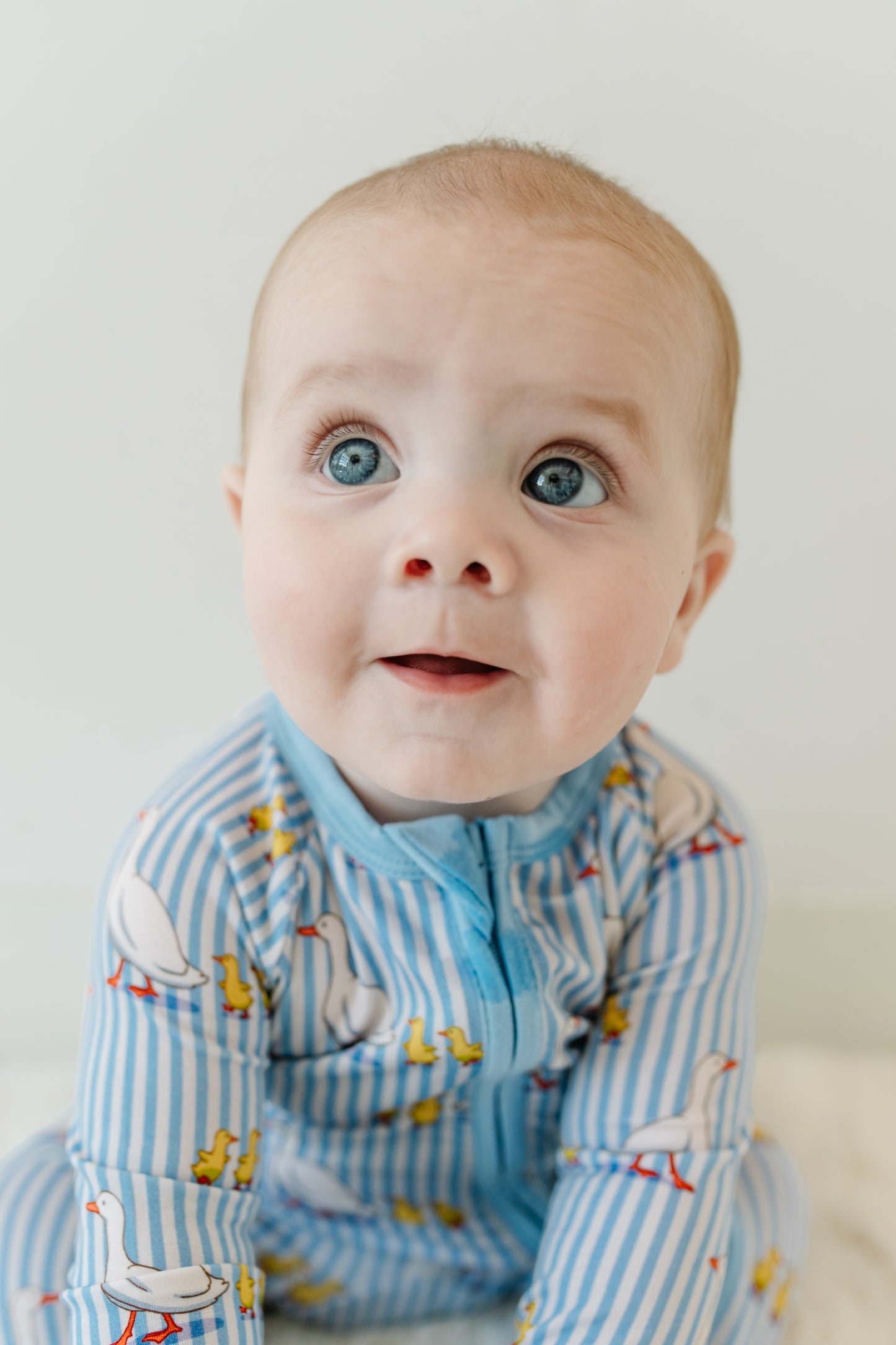 Duckies - Zip Up Onesie