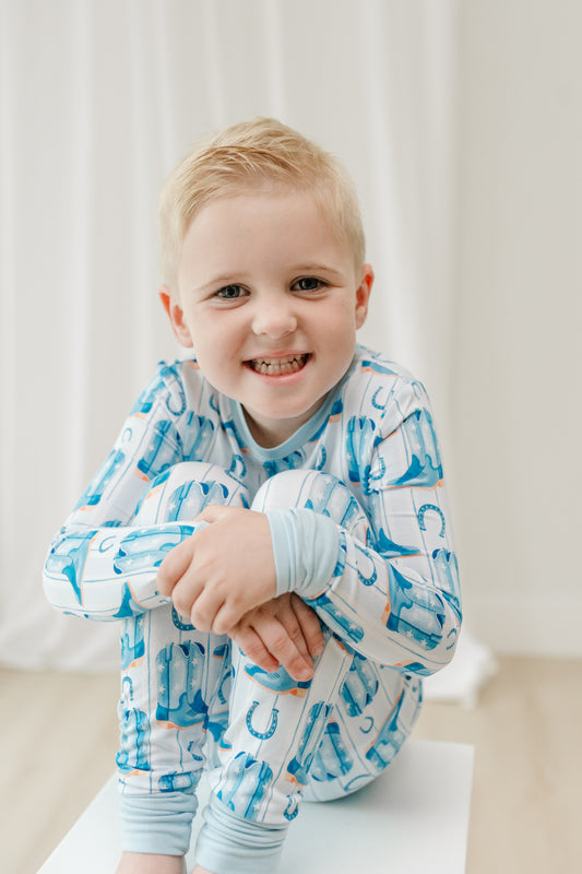 Boot Scootin Cowboy- 2 piece set