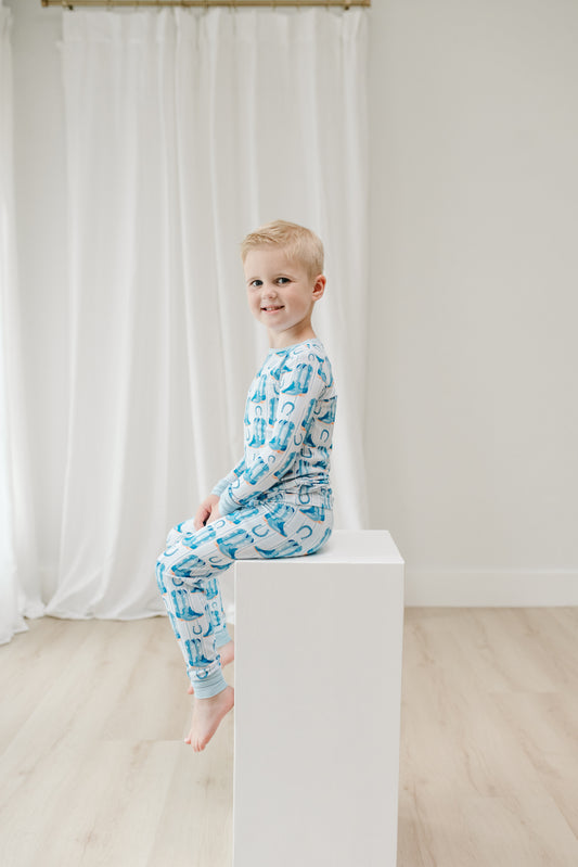 Boot Scootin Cowboy- 2 piece set
