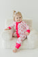 Boots & Bows - Zip Up Footie (w/ Ruffles!)