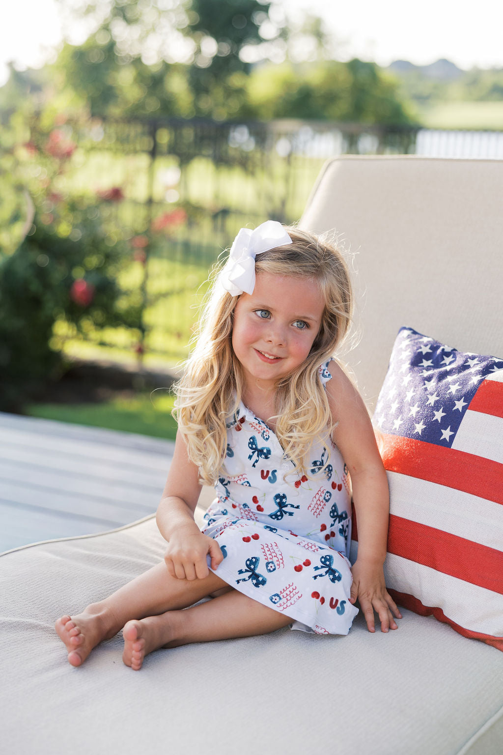 Star-Spangled Sweetheart Tennis Dress