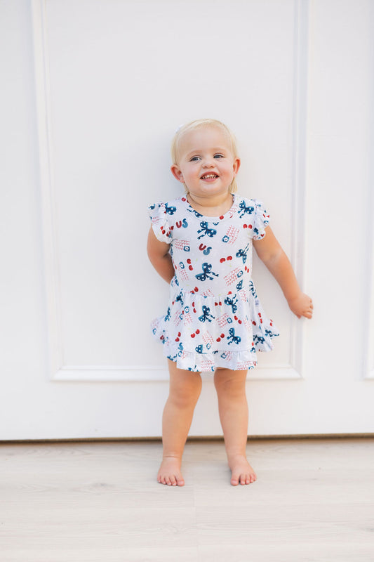Star-Spangled Sweetheart Twirl Dress
