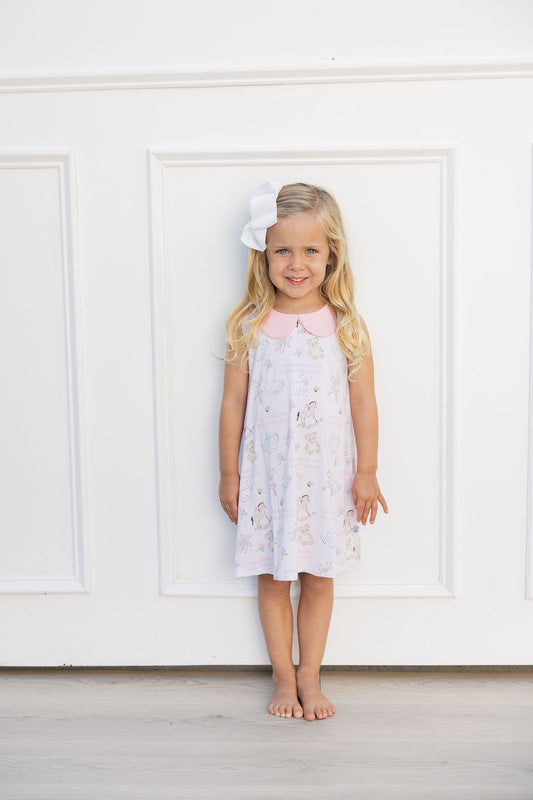 Thank Heaven for Little Girls- Collared Dress