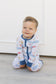 Thank Heaven for Little Boys - Zip Up Footie