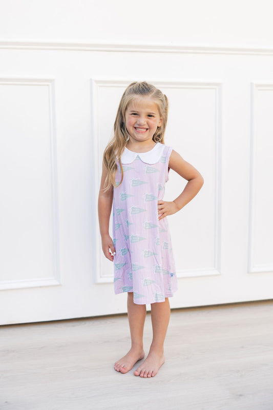 Long Live Girlhood- Collared Dress